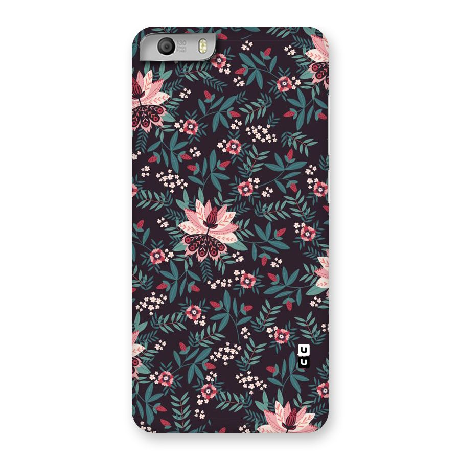 Very Leafy Pattern Back Case for Micromax Canvas Knight 2