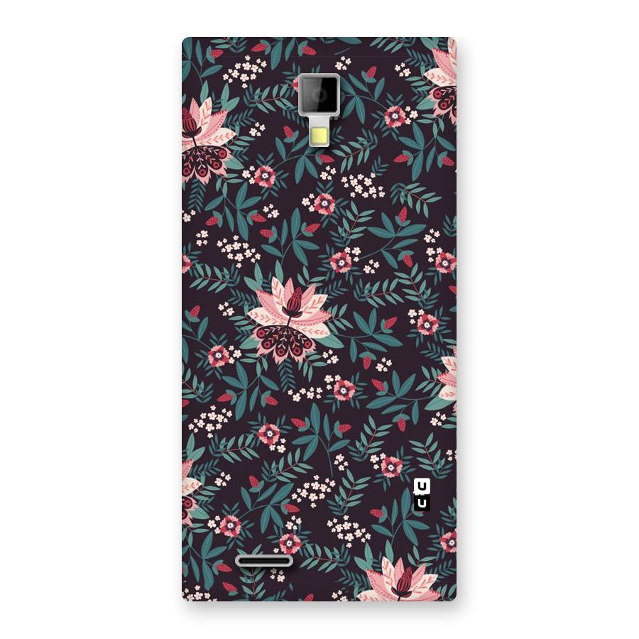 Very Leafy Pattern Back Case for Micromax Canvas Xpress A99