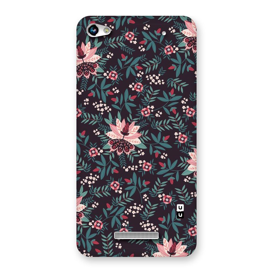Very Leafy Pattern Back Case for Micromax Hue 2