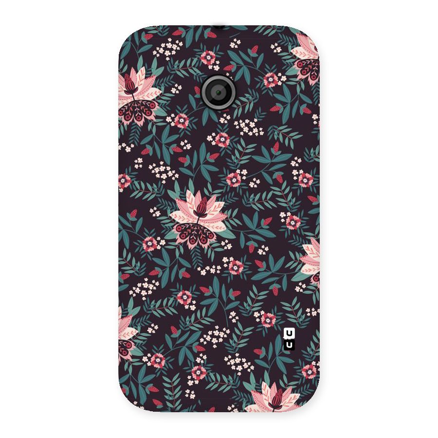 Very Leafy Pattern Back Case for Moto E