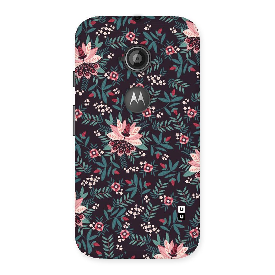 Very Leafy Pattern Back Case for Moto E 2nd Gen