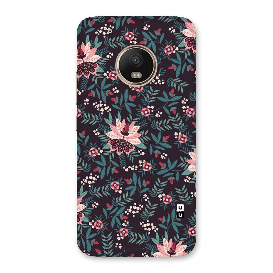 Very Leafy Pattern Back Case for Moto G5 Plus