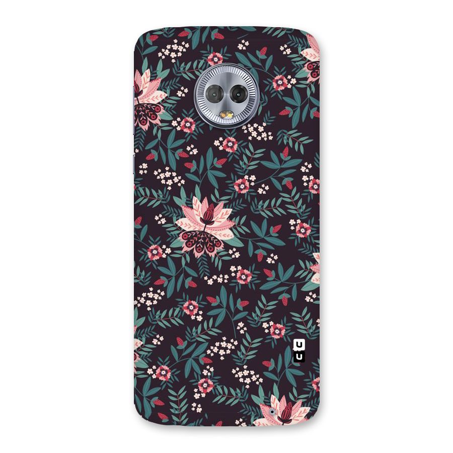 Very Leafy Pattern Back Case for Moto G6 Plus