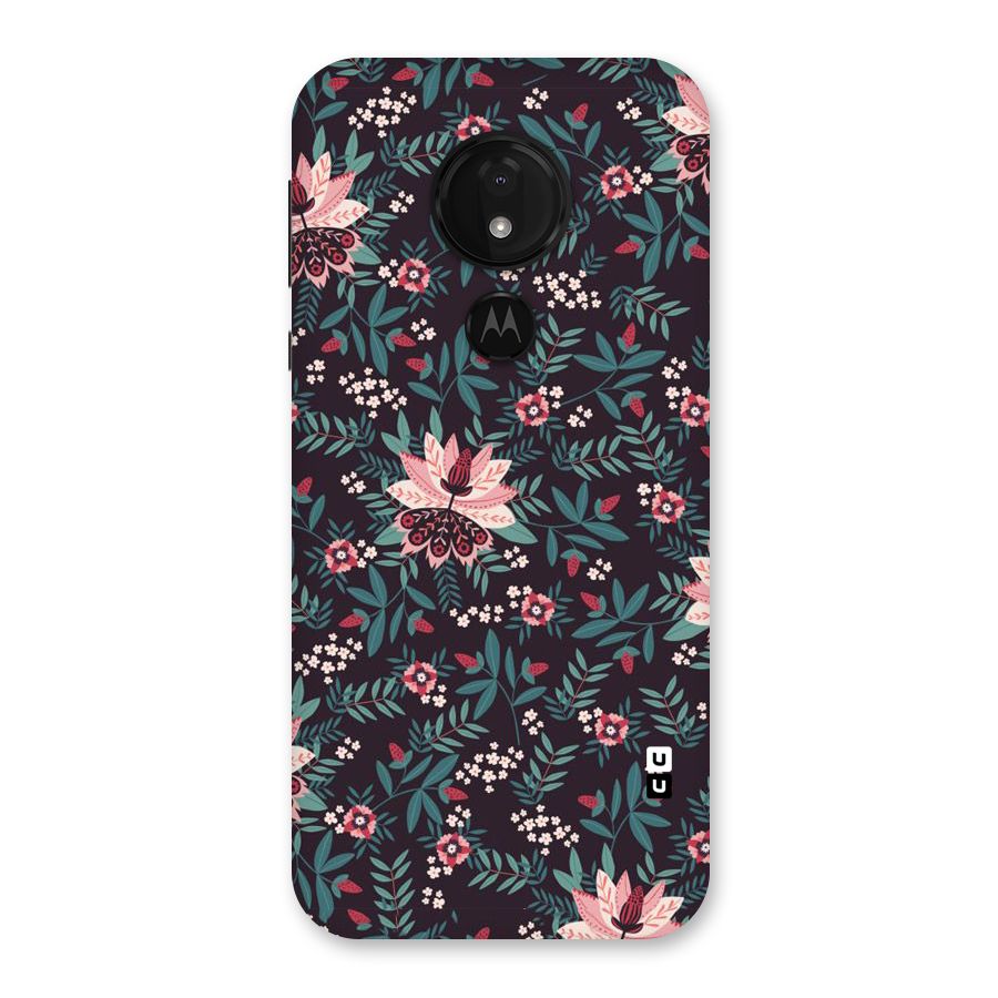 Very Leafy Pattern Back Case for Moto G7 Power