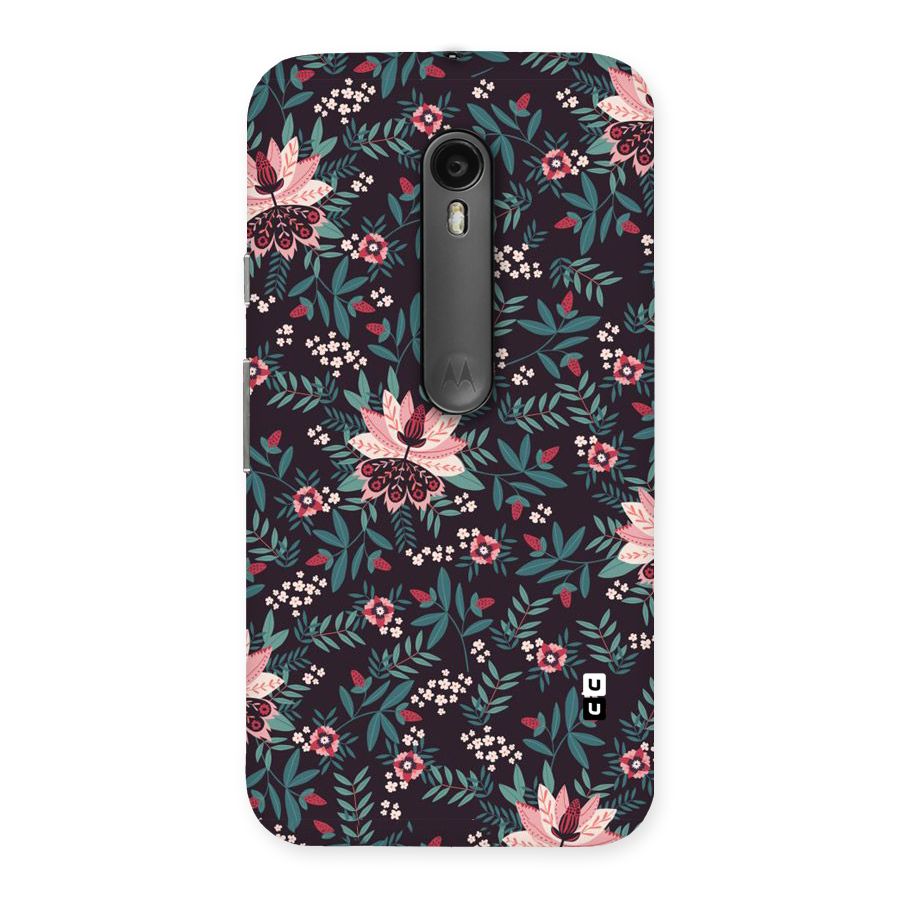 Very Leafy Pattern Back Case for Moto G Turbo