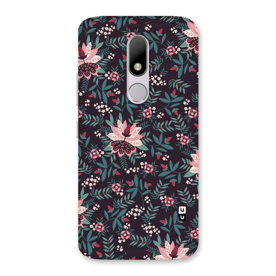 Very Leafy Pattern Back Case for Moto M