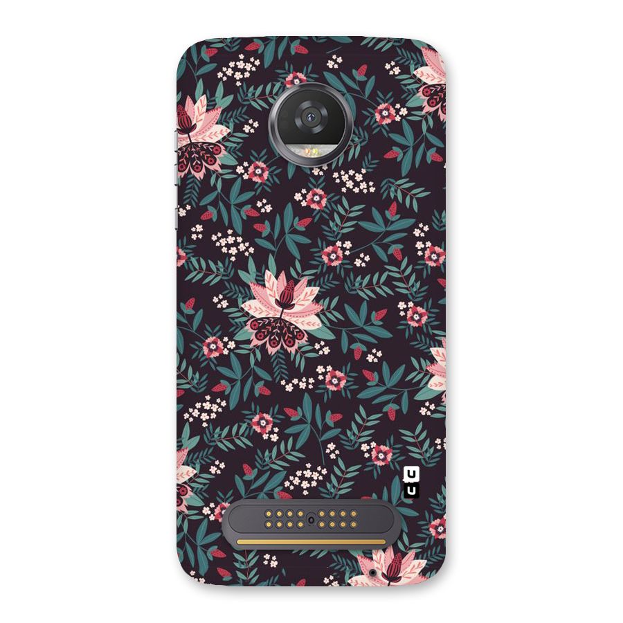 Very Leafy Pattern Back Case for Moto Z2 Play