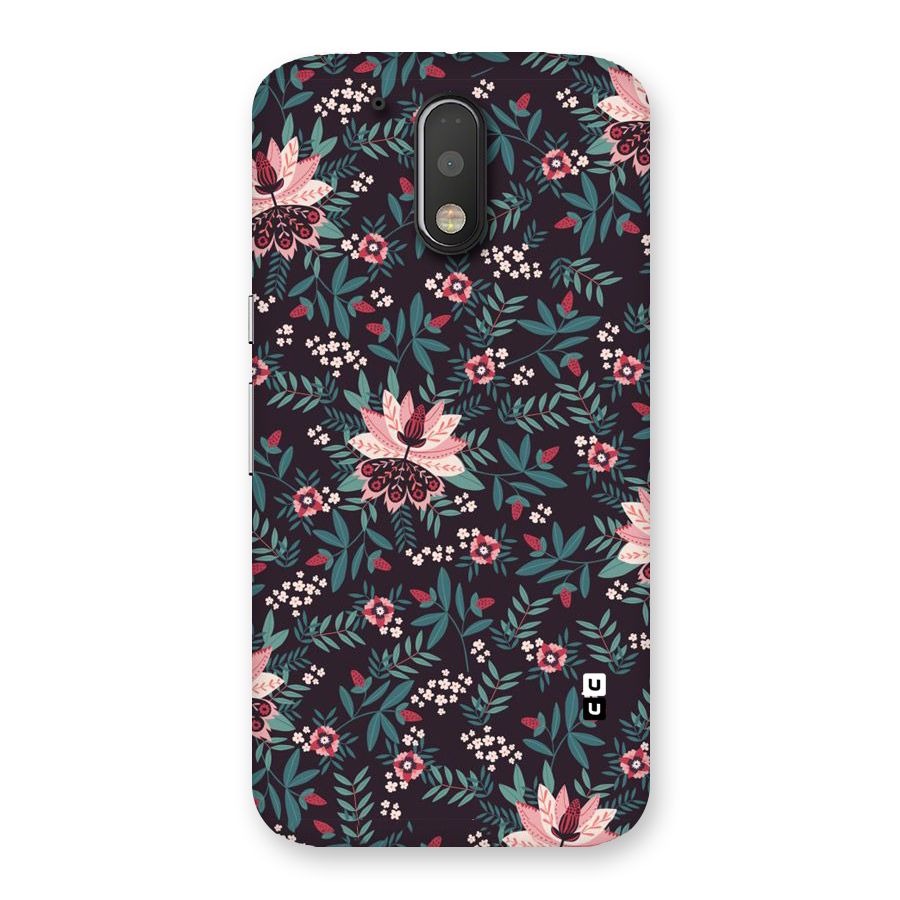 Very Leafy Pattern Back Case for Motorola Moto G4 Plus