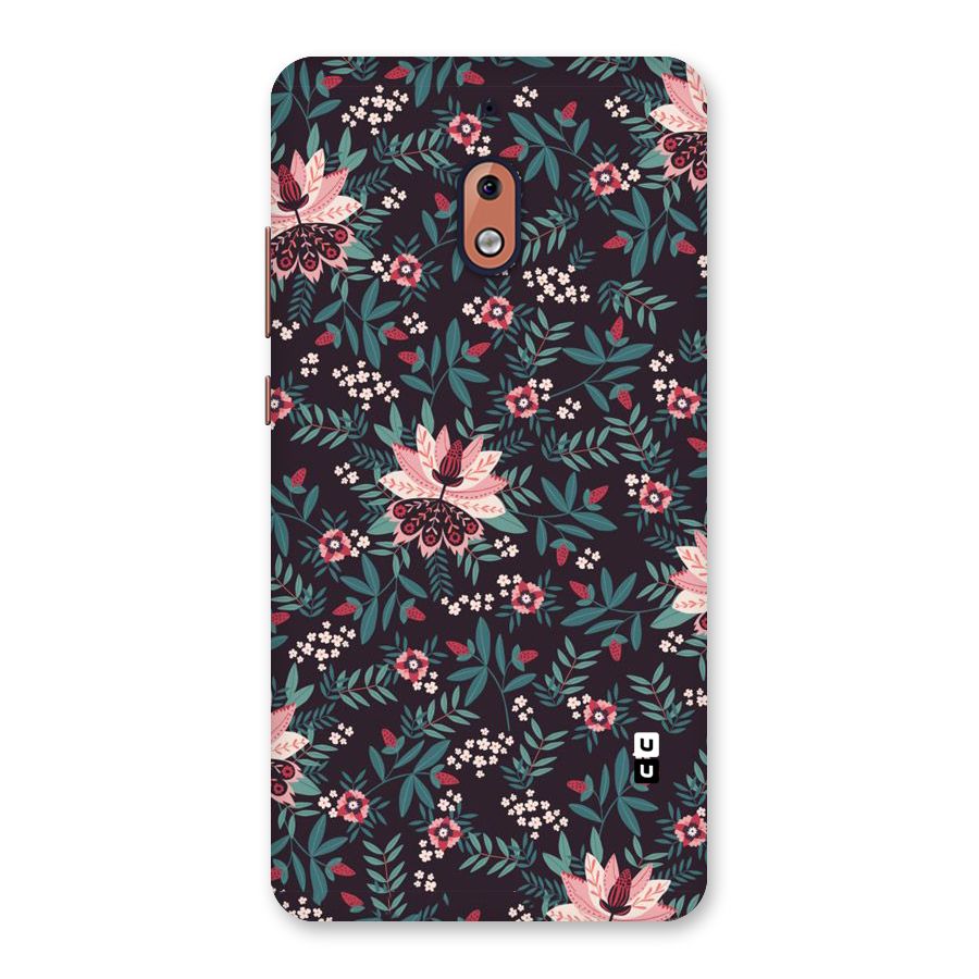Very Leafy Pattern Back Case for Nokia 2.1