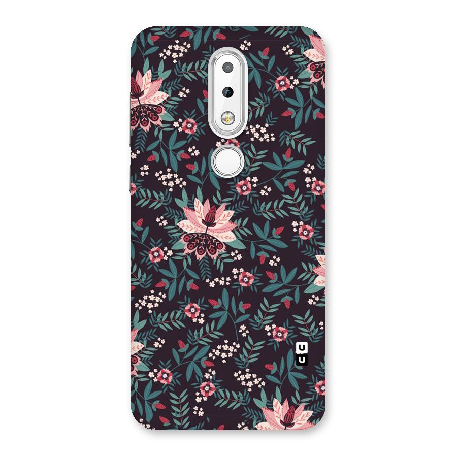 Very Leafy Pattern Back Case for Nokia 6.1 Plus