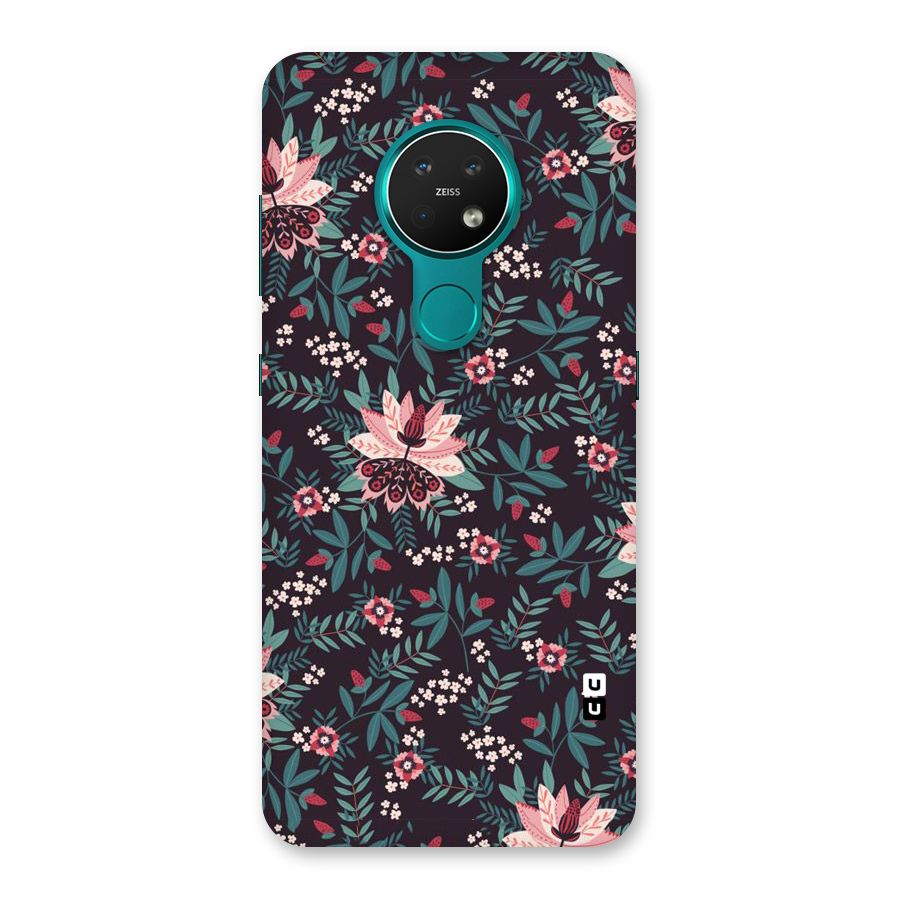 Very Leafy Pattern Back Case for Nokia 7.2