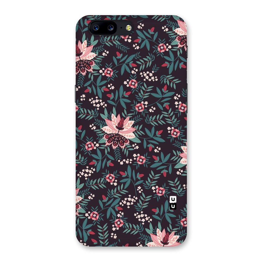 Very Leafy Pattern Back Case for OnePlus 5
