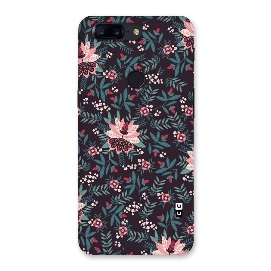 Very Leafy Pattern Back Case for OnePlus 5T