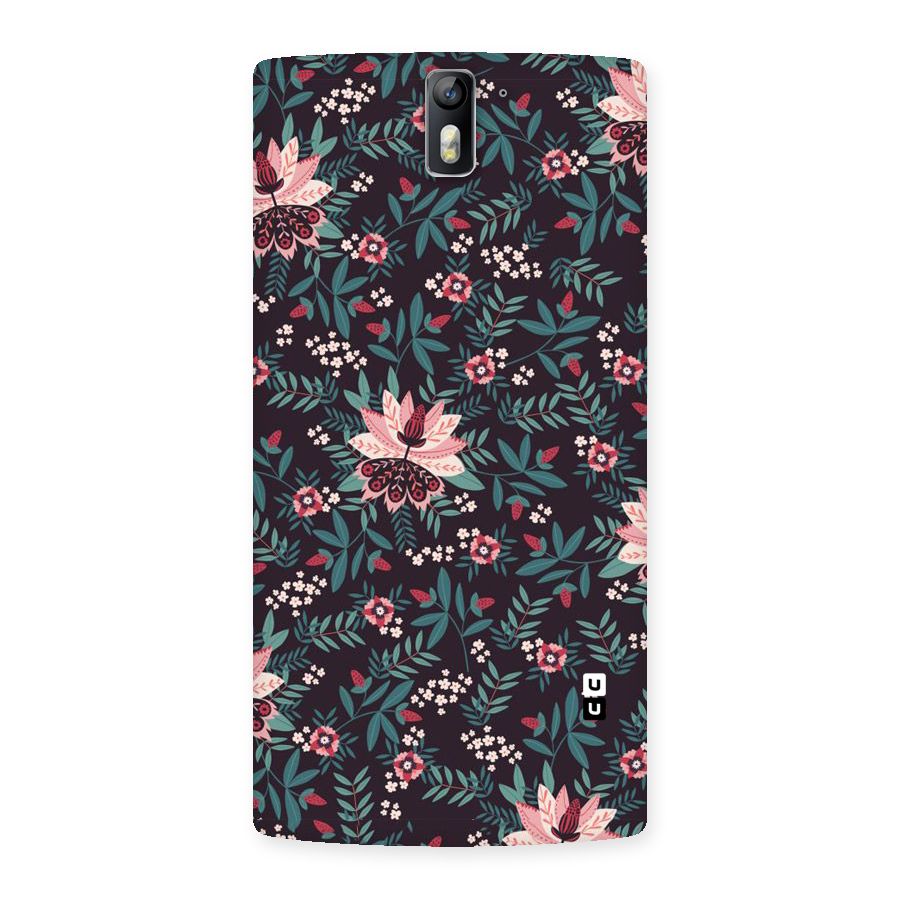 Very Leafy Pattern Back Case for One Plus One
