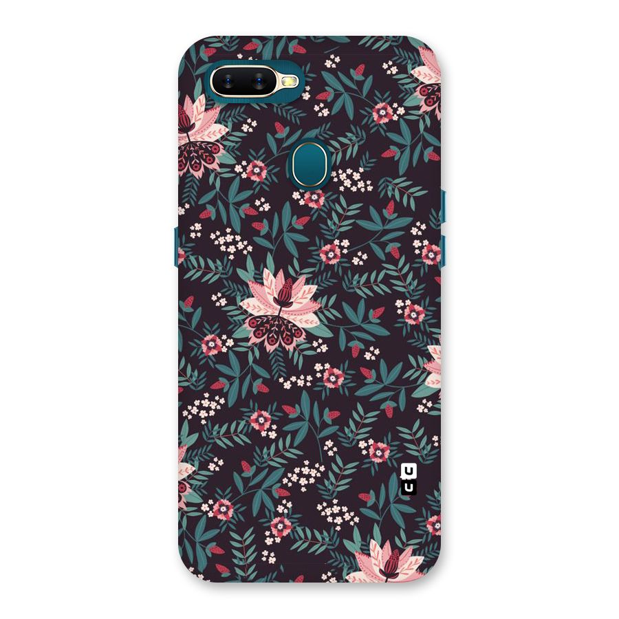 Very Leafy Pattern Back Case for Oppo A11k