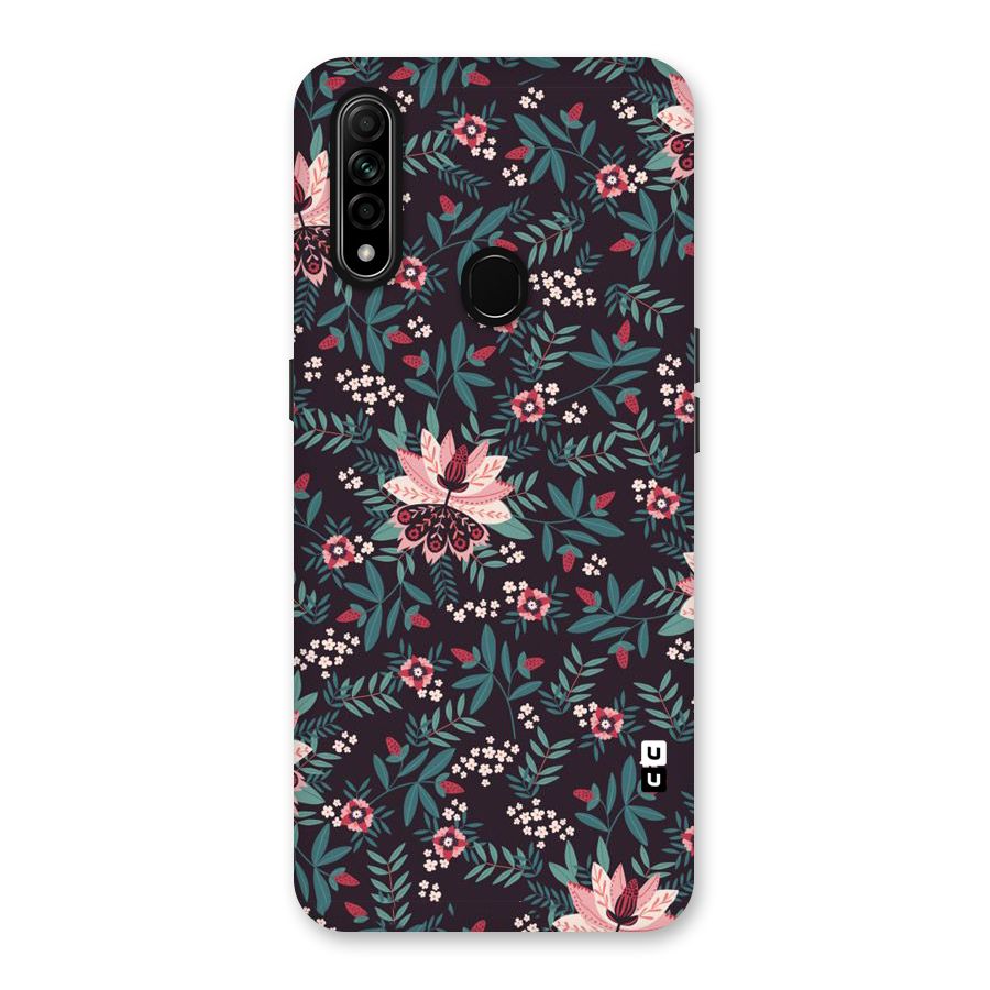 Very Leafy Pattern Back Case for Oppo A31