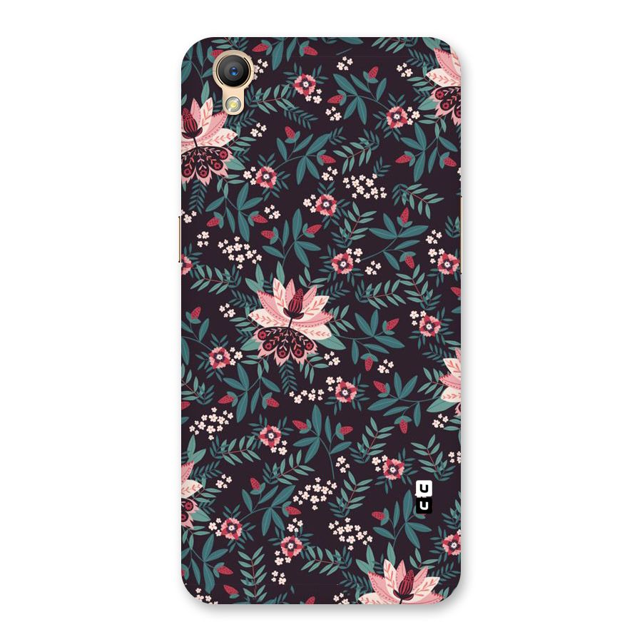 Very Leafy Pattern Back Case for Oppo A37