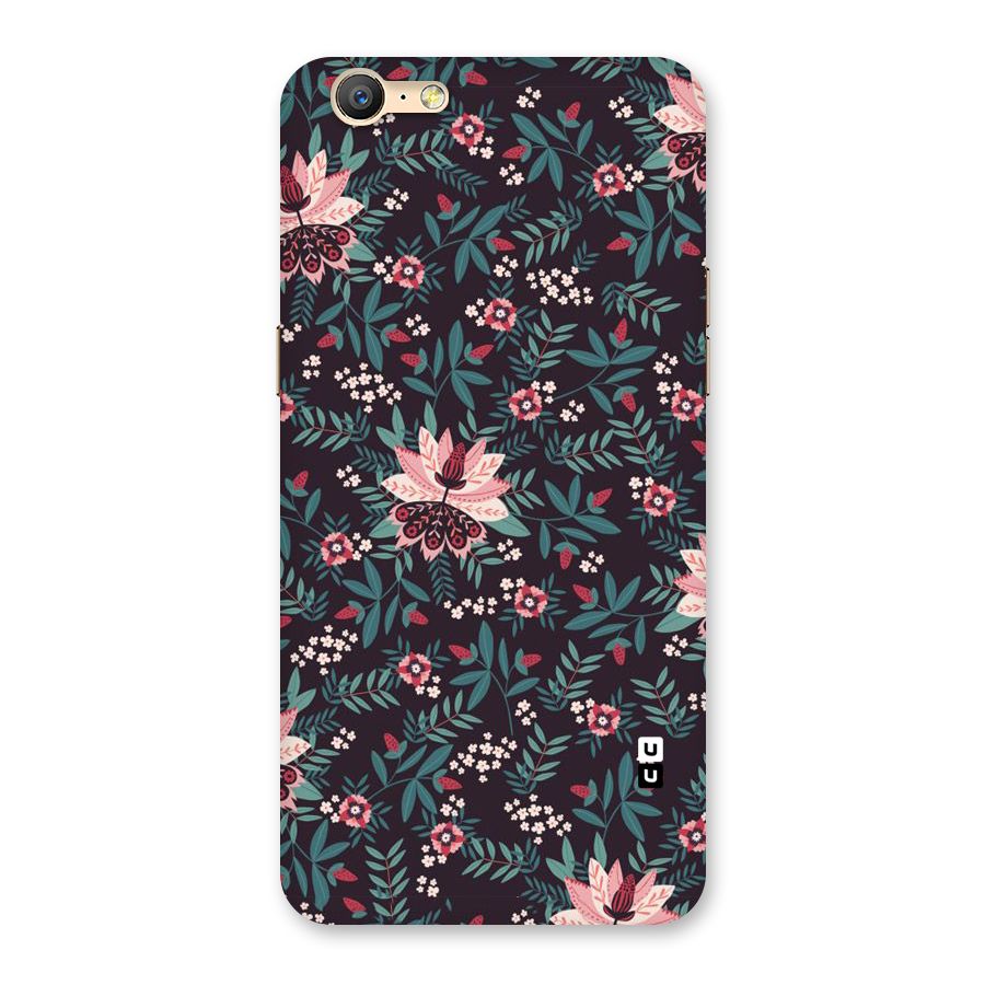 Very Leafy Pattern Back Case for Oppo A57