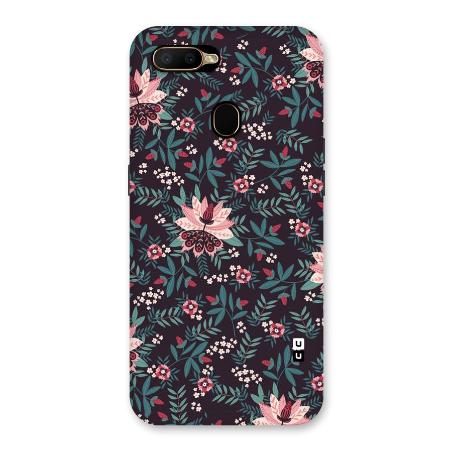 Very Leafy Pattern Back Case for Oppo A5s