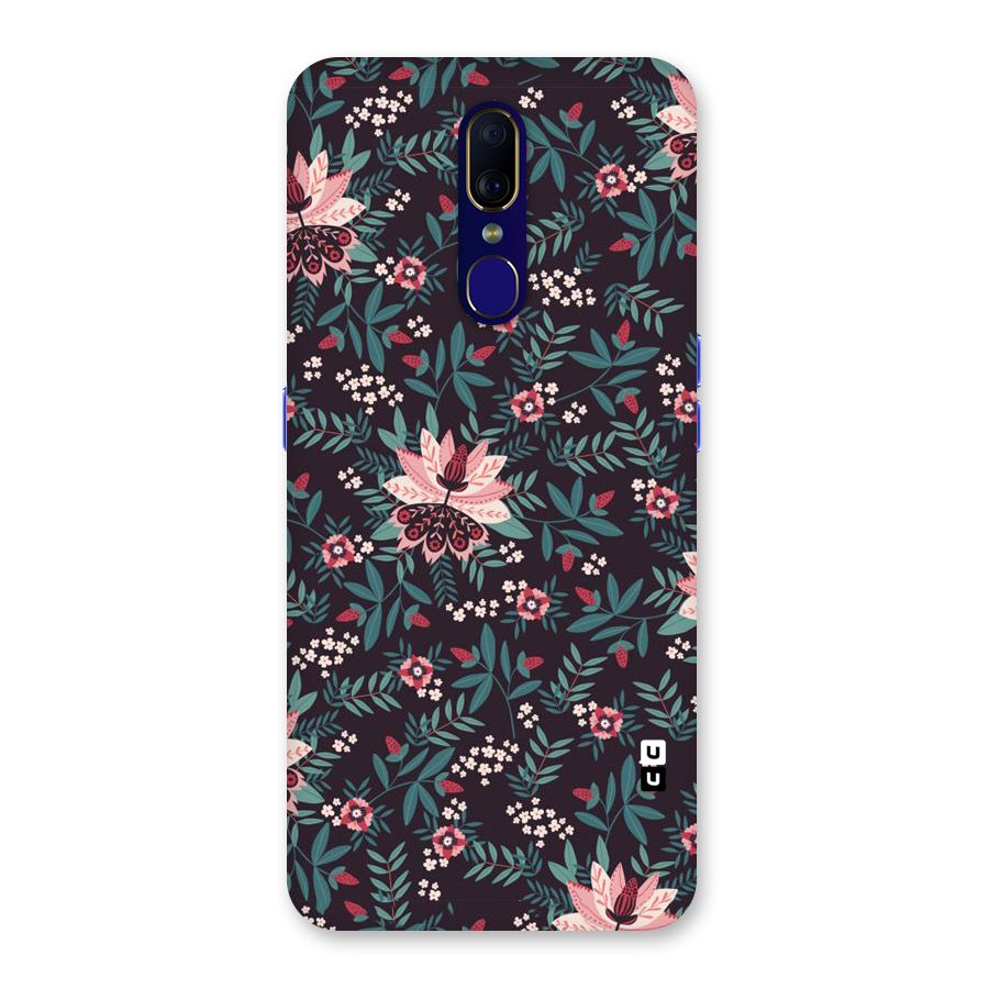 Very Leafy Pattern Back Case for Oppo F11