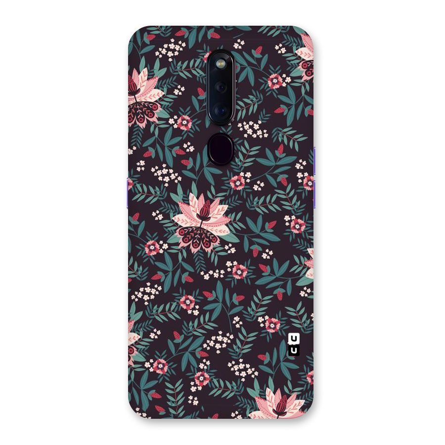 Very Leafy Pattern Back Case for Oppo F11 Pro