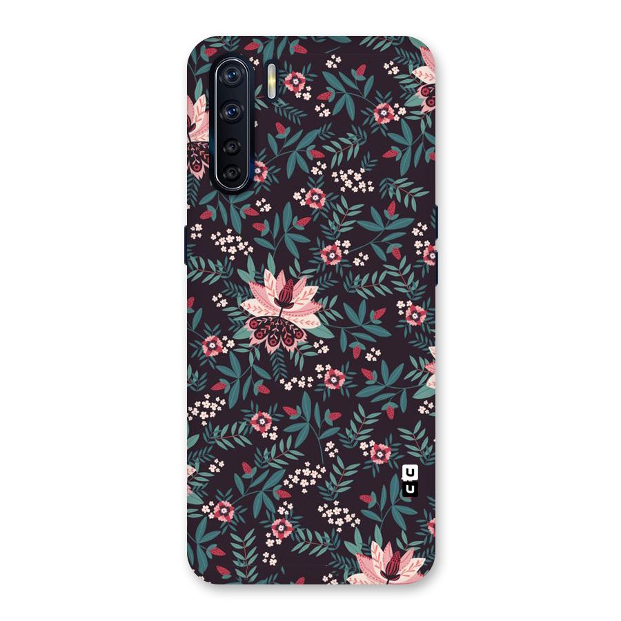Very Leafy Pattern Back Case for Oppo F15