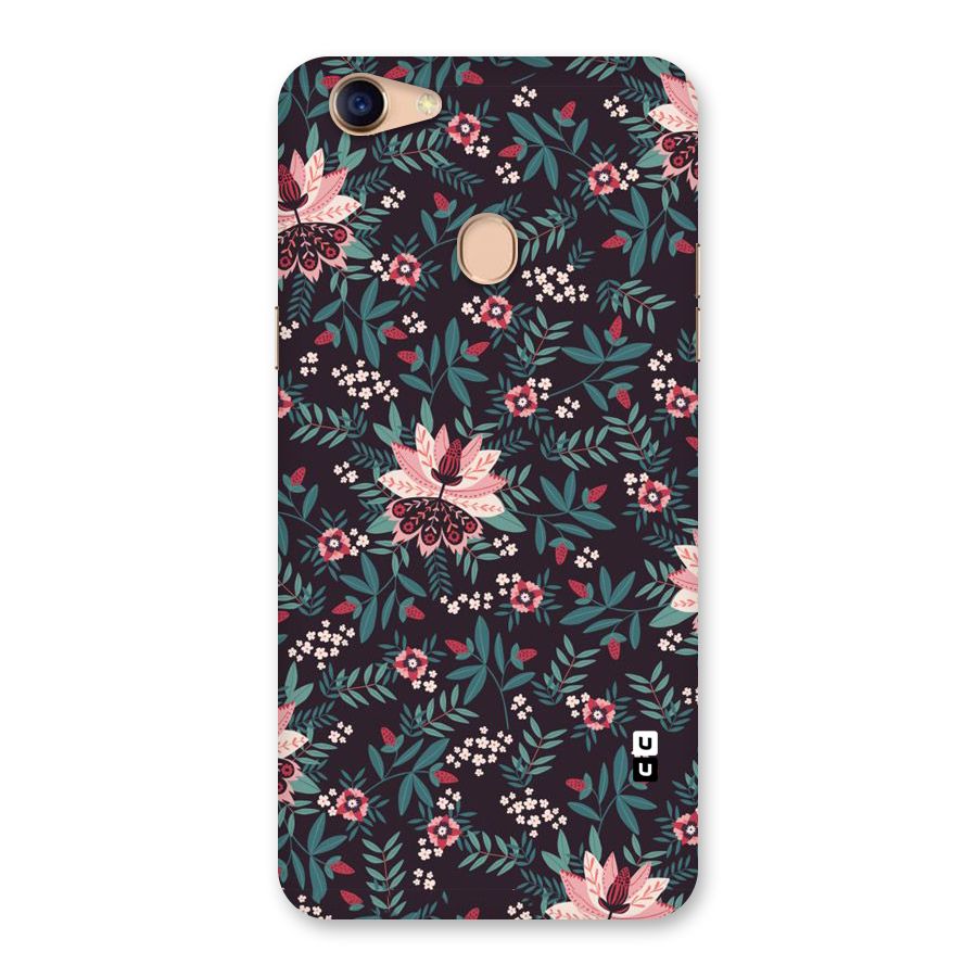 Very Leafy Pattern Back Case for Oppo F5