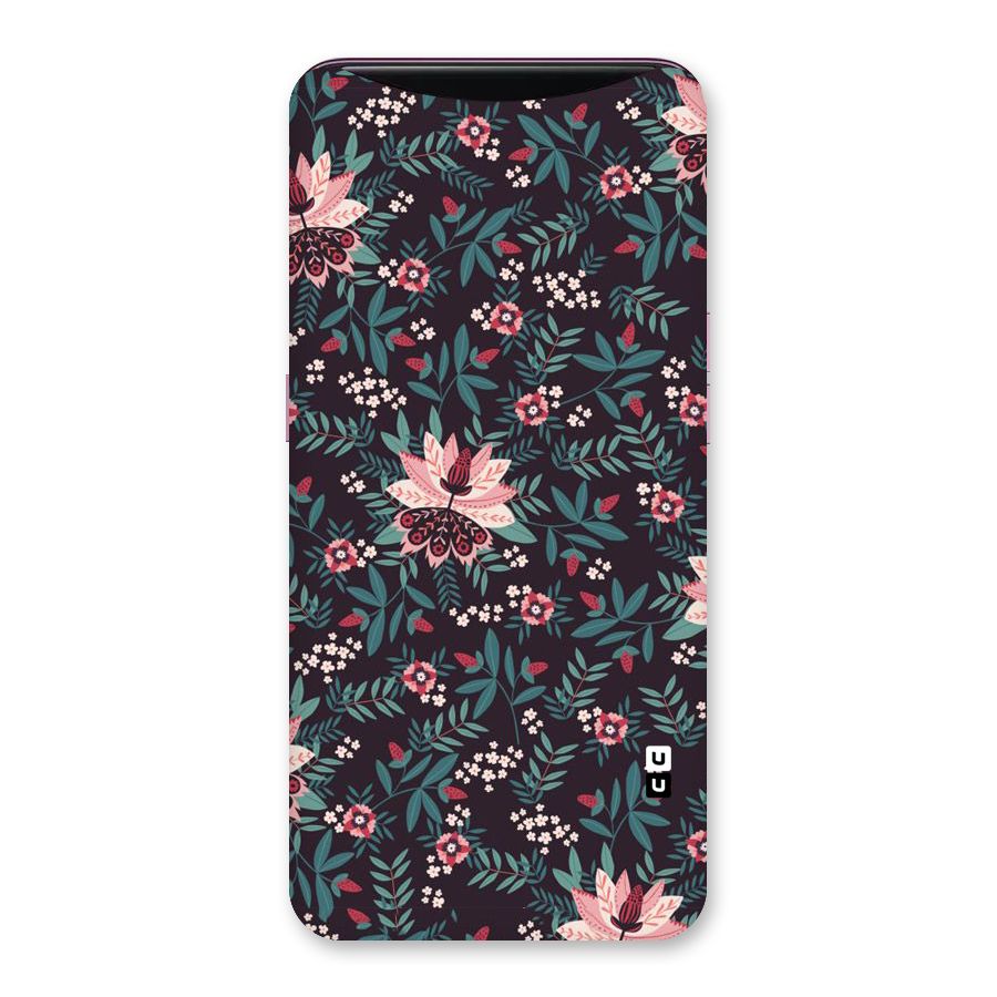 Very Leafy Pattern Back Case for Oppo Find X