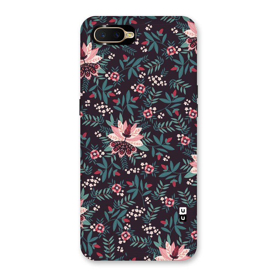 Very Leafy Pattern Back Case for Oppo K1