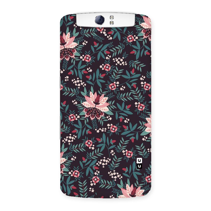 Very Leafy Pattern Back Case for Oppo N1