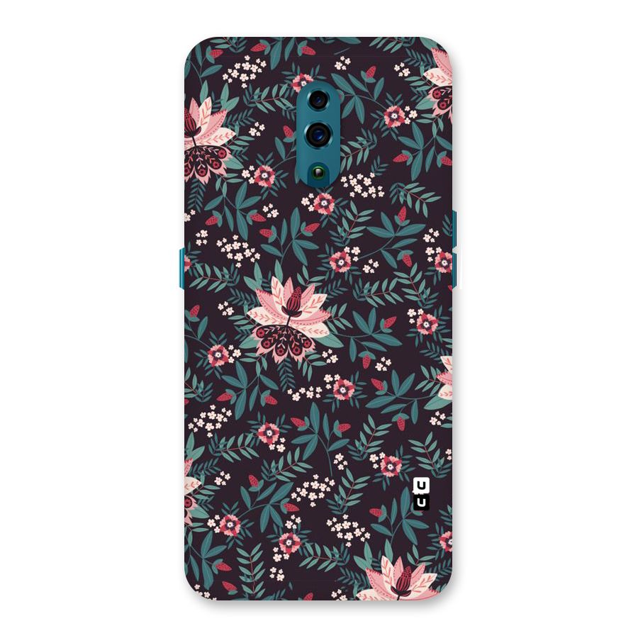 Very Leafy Pattern Back Case for Oppo Reno