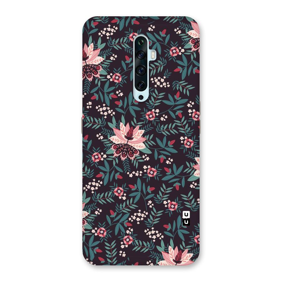Very Leafy Pattern Back Case for Oppo Reno2 Z