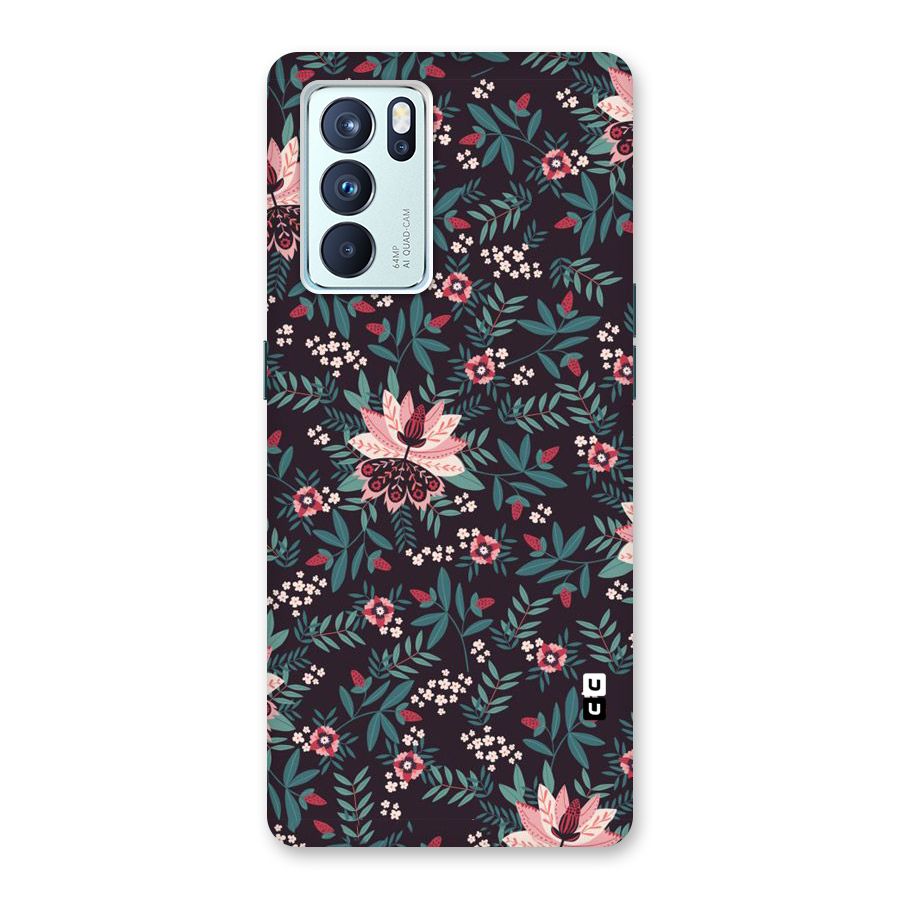 Very Leafy Pattern Back Case for Oppo Reno6 Pro 5G