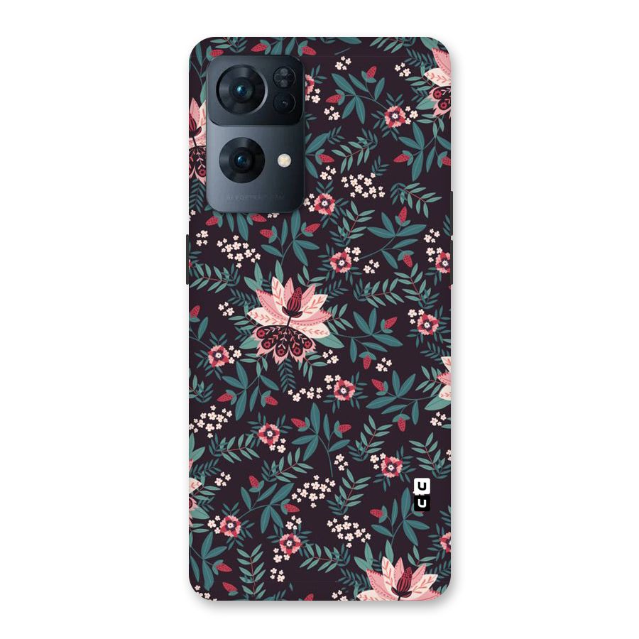 Very Leafy Pattern Back Case for Oppo Reno7 Pro 5G