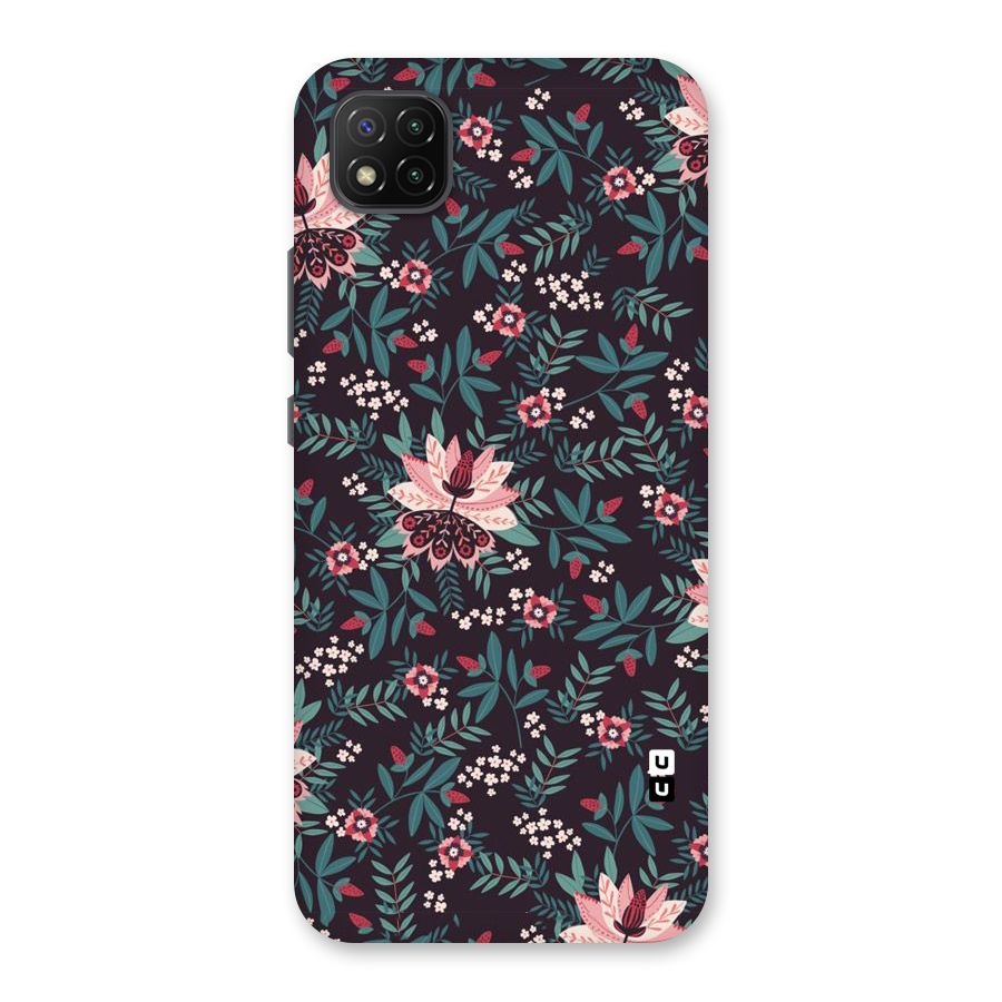 Very Leafy Pattern Back Case for Poco C3