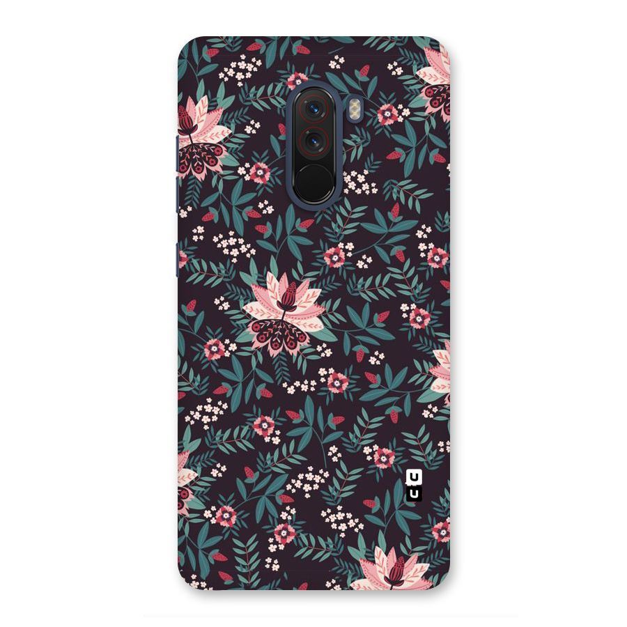 Very Leafy Pattern Back Case for Poco F1