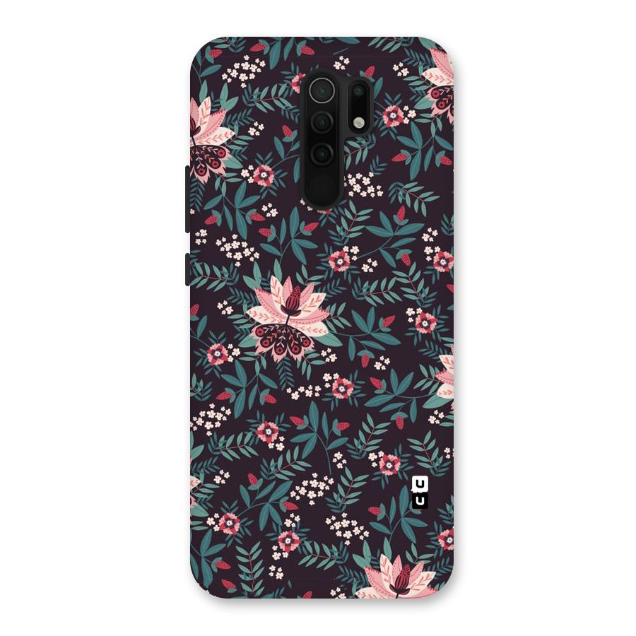 Very Leafy Pattern Back Case for Poco M2
