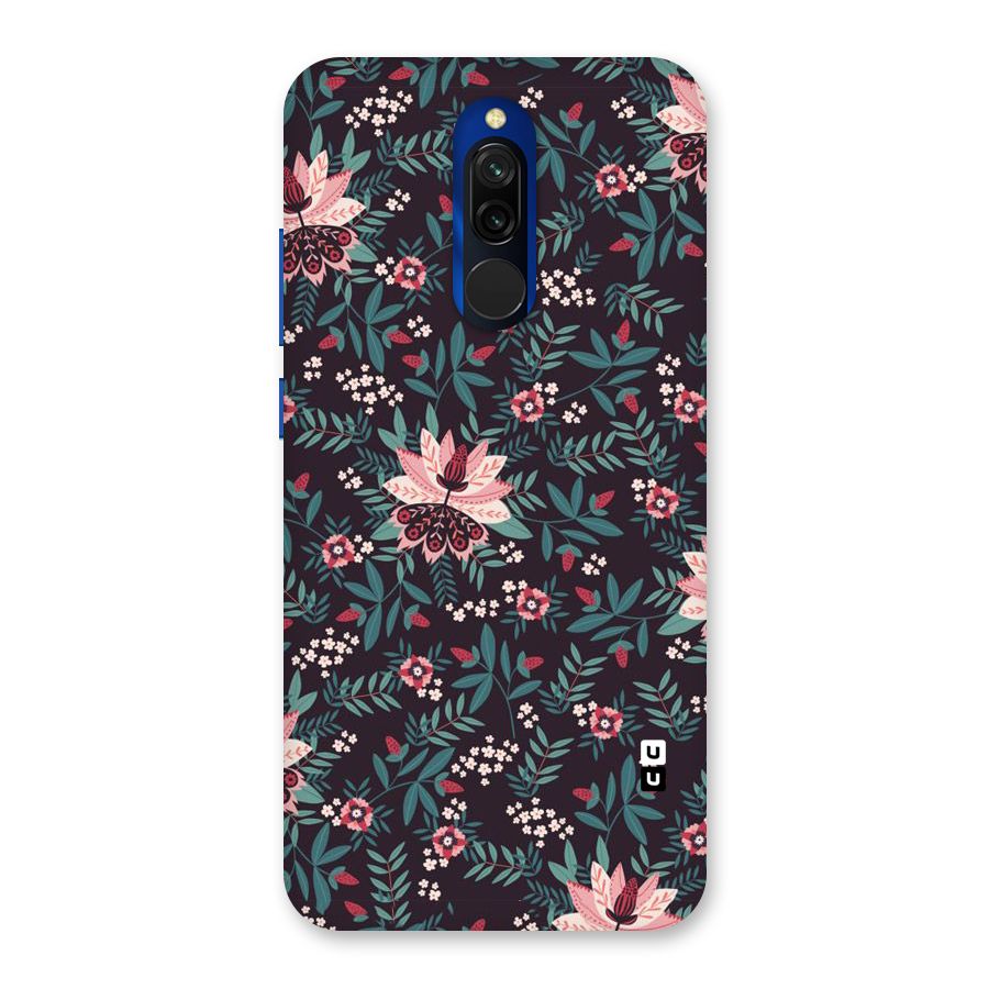 Very Leafy Pattern Back Case for Redmi 8