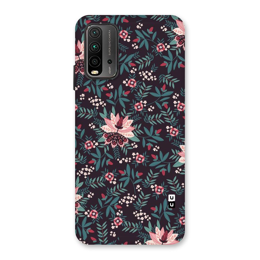 Very Leafy Pattern Back Case for Redmi 9 Power