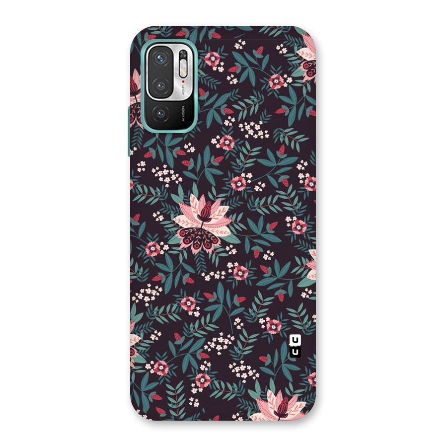 Very Leafy Pattern Back Case for Redmi Note 10T 5G