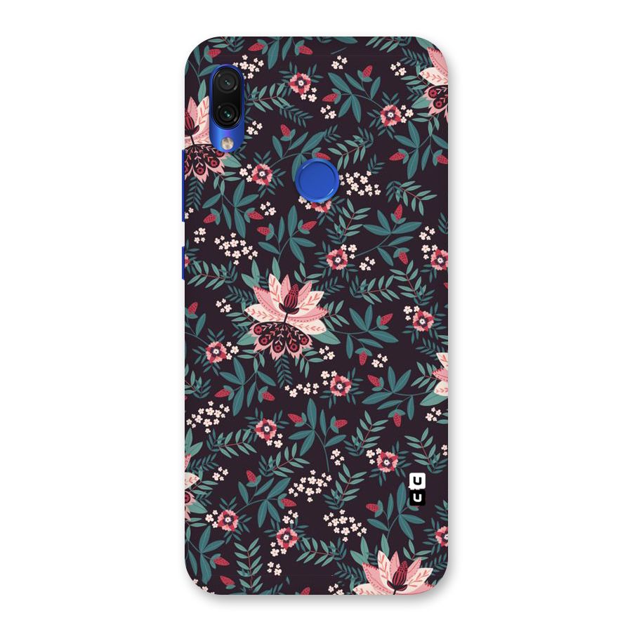 Very Leafy Pattern Back Case for Redmi Note 7S