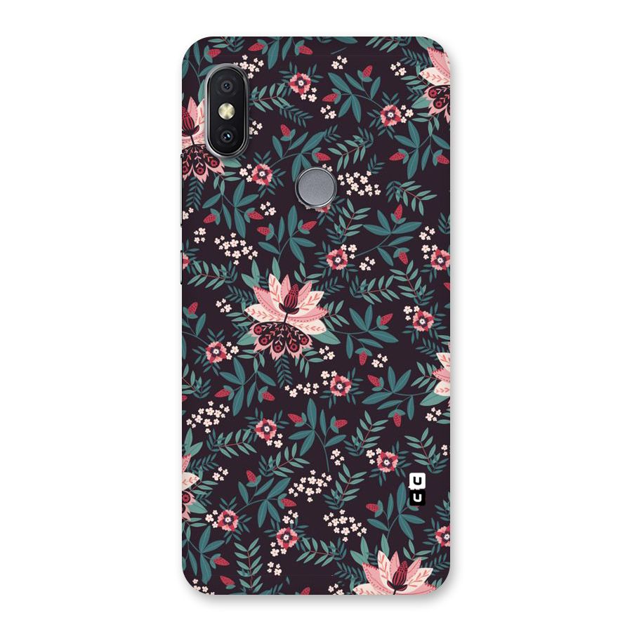 Very Leafy Pattern Back Case for Redmi Y2