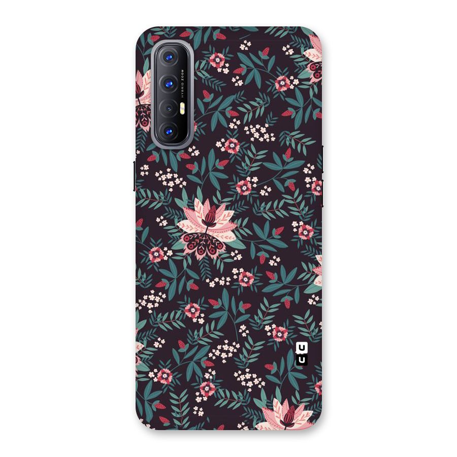 Very Leafy Pattern Back Case for Reno3 Pro