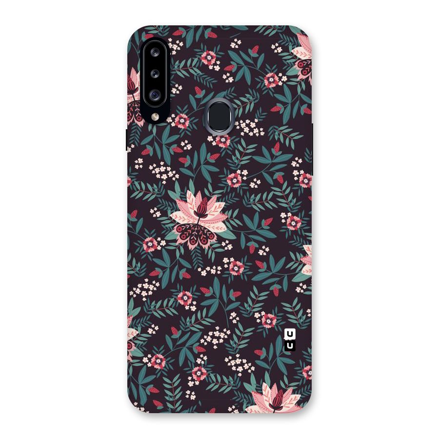 Very Leafy Pattern Back Case for Samsung Galaxy A20s