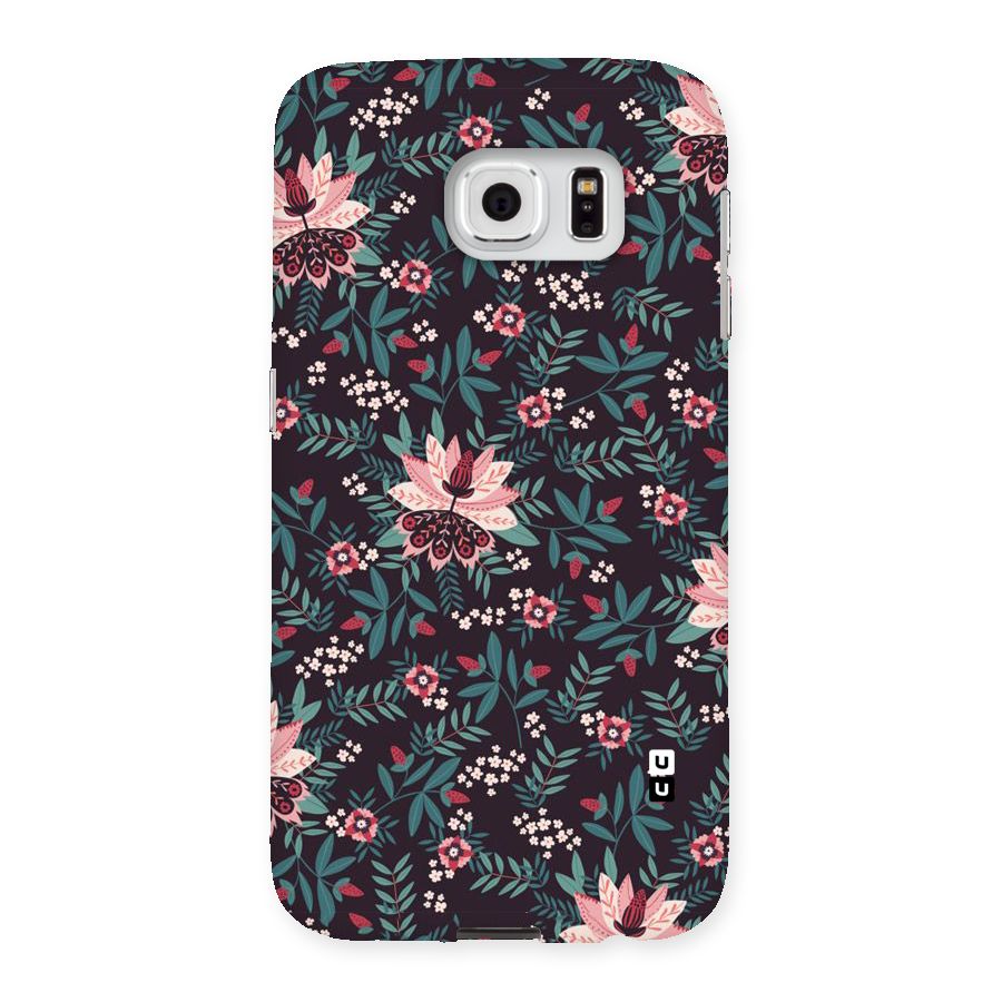 Very Leafy Pattern Back Case for Samsung Galaxy S6