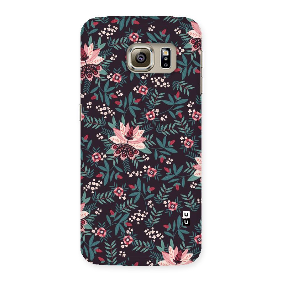 Very Leafy Pattern Back Case for Samsung Galaxy S6 Edge