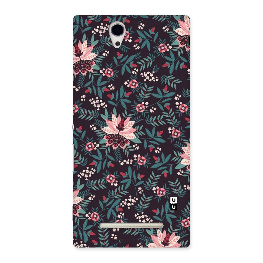 Very Leafy Pattern Back Case for Sony Xperia C3