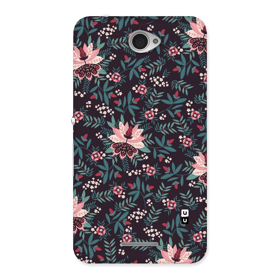 Very Leafy Pattern Back Case for Sony Xperia E4