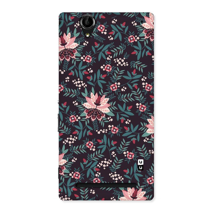 Very Leafy Pattern Back Case for Sony Xperia T2