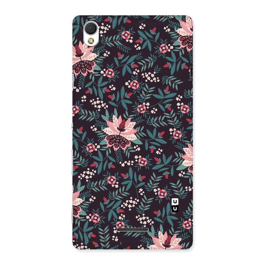 Very Leafy Pattern Back Case for Sony Xperia T3